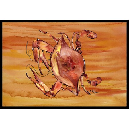 Carolines Treasures Crab Indoor Or Outdoor Mat - 18 x 27 in. 8139-MAT
